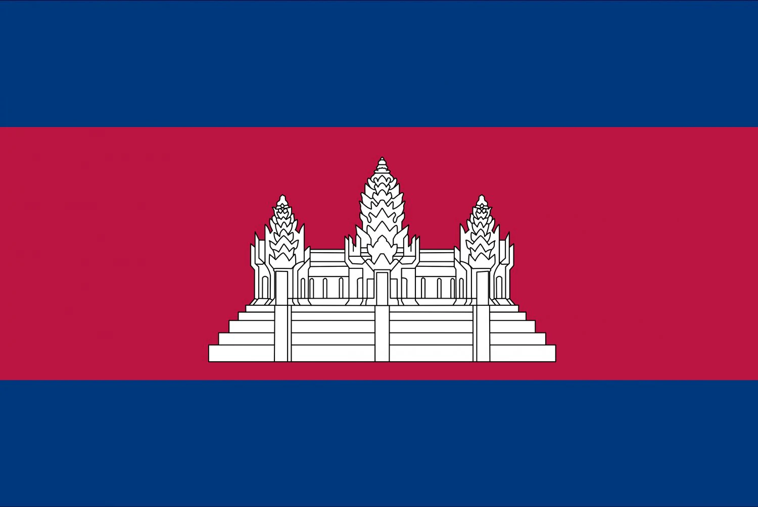kambodja flag CG Textures .c4d .max .obj .3ds .fbx .stl .blend 