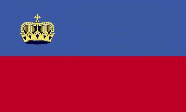 liechtenstein flag CG Textures .c4d .max .obj .3ds .fbx .stl .blend 