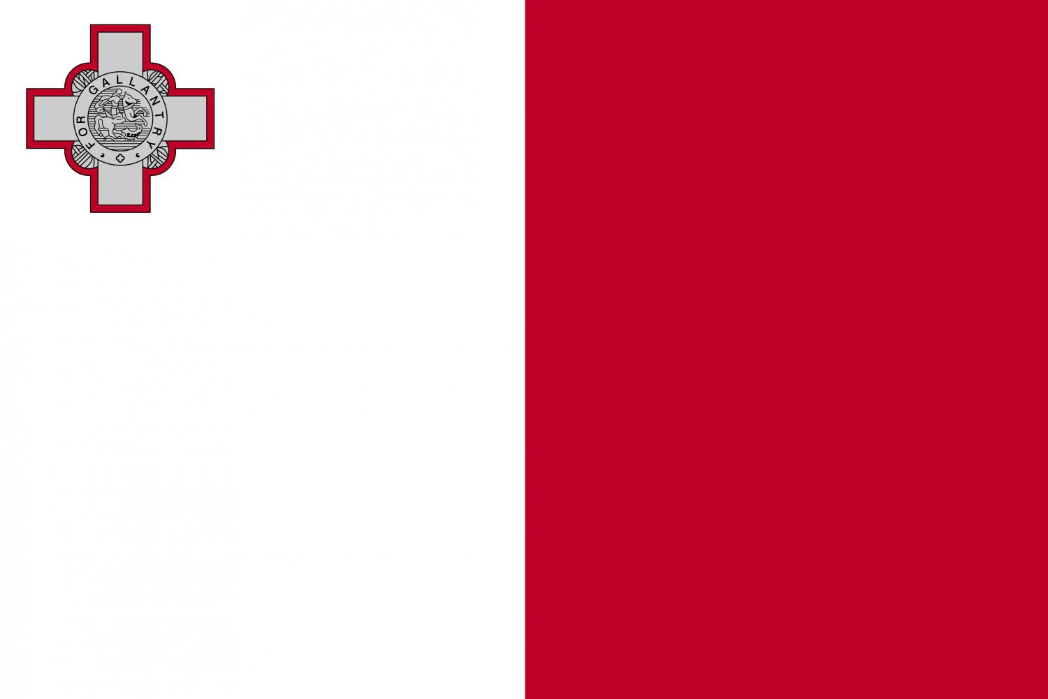 malta flag CG Textures .c4d .max .obj .3ds .fbx .stl .blend 