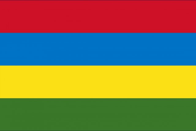 mauritius flag CG Textures .c4d .max .obj .3ds .fbx .stl .blend 
