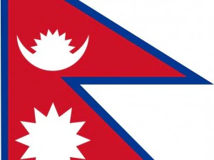 bendera Nepal Tekstur CG