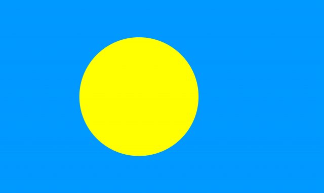 palau flag CG Текстуры .c4d .max .obj .3ds .fbx .stl .blend 
