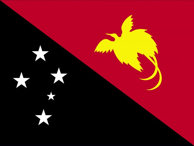 papua new guinea flag CG Textures .c4d .max .obj .3ds .fbx .stl .blend 