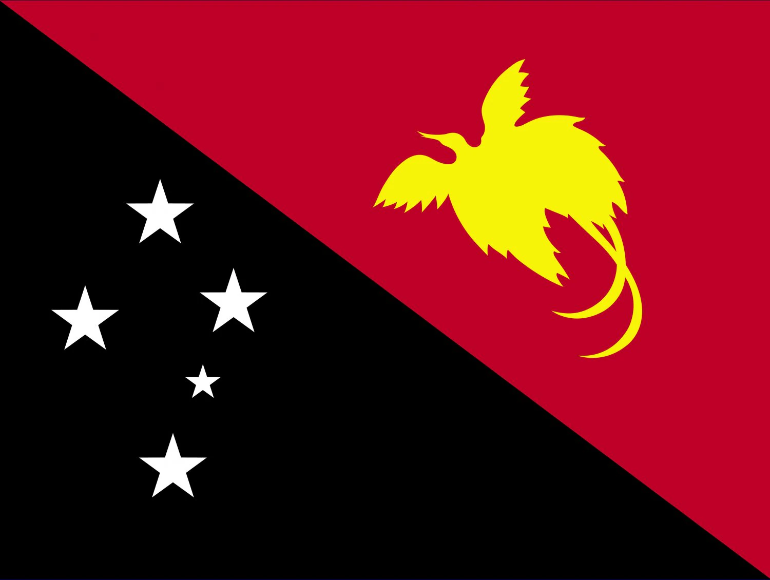 papua new guinea flag CG Textures .c4d .max .obj .3ds .fbx .stl .blend 