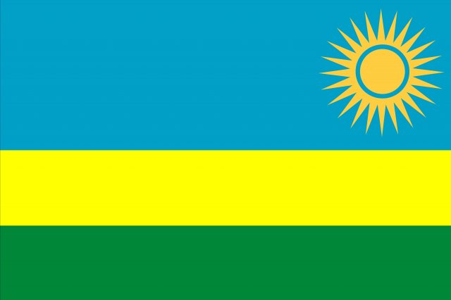rwanda flag CG Textures .c4d .max .obj .3ds .fbx .stl .blend 