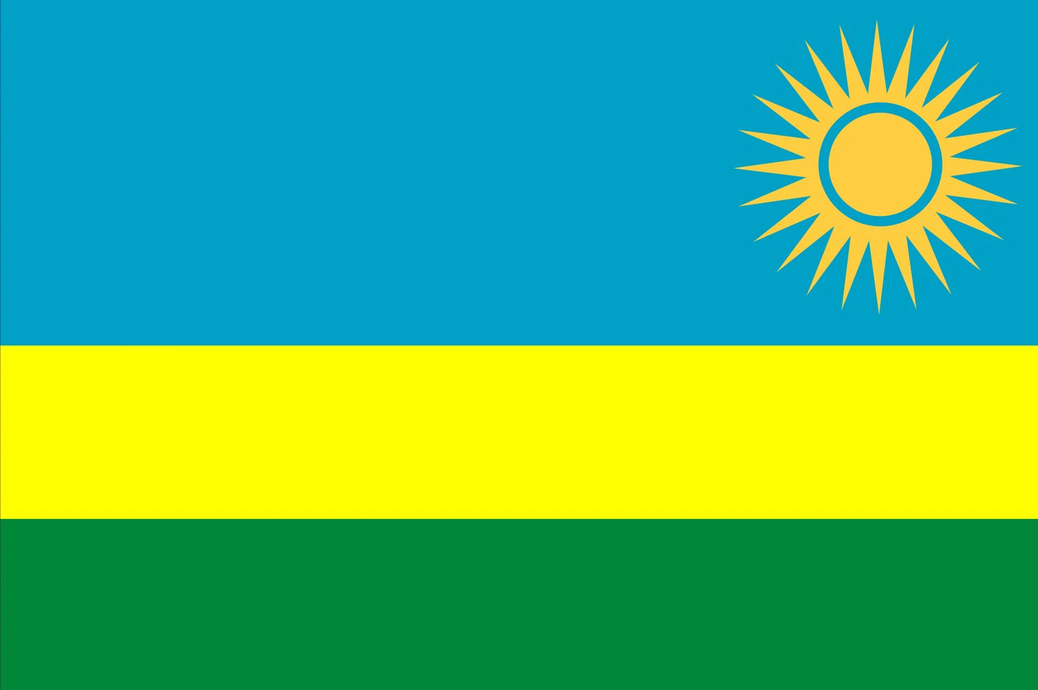 rwanda flag CG Textures .c4d .max .obj .3ds .fbx .stl .blend