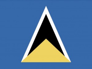 saint lucia flag CG Textures