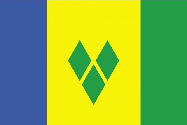 saint vincent and the grenadines flag CG Textures .c4d .max .obj .3ds .fbx .stl .blend 