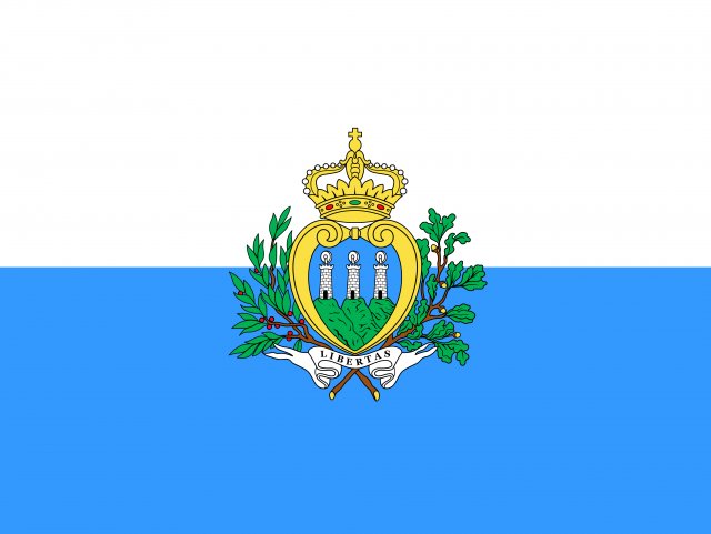 san marino flag CG टेक्स्चर्स .c4d .max .obj .3ds .fbx .stl .blend