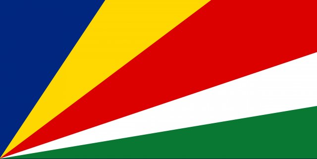 seychelles flag CG テクスチャ .c4d .max .obj .3ds .fbx .stl .blend 