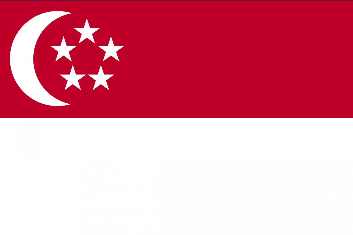 Singapore flag 3D Model in Fabric 3DExport