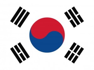 south korea flag CG Текстури