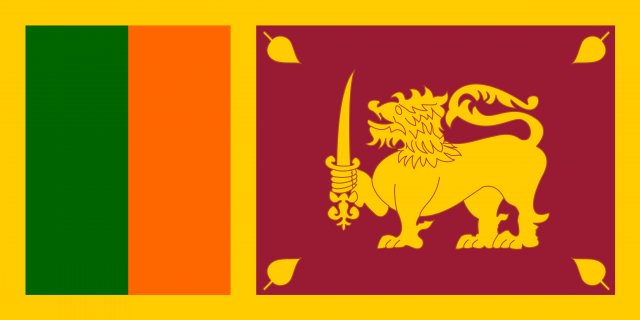 sri lanca flag CG 纹理 .c4d .max .obj .3ds .fbx .stl .blend 