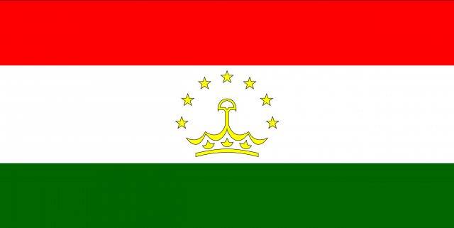 tajikistan flag CG Textures .c4d .max .obj .3ds .fbx .stl .blend 