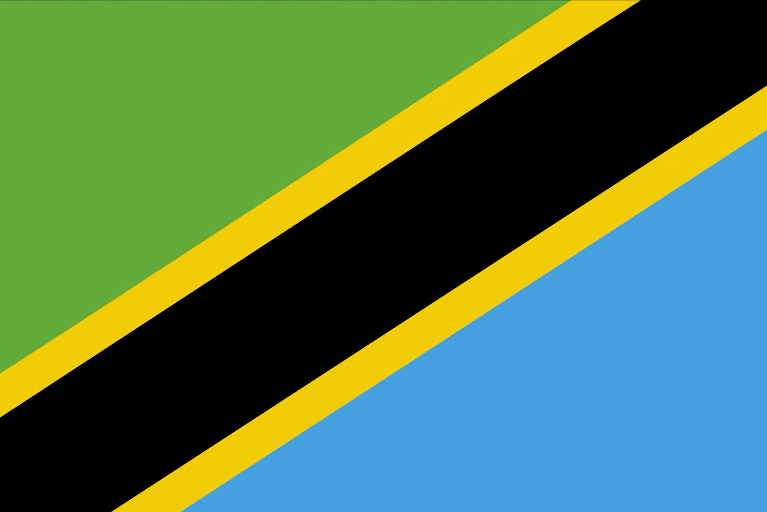 tanzania flag CG Textures .c4d .max .obj .3ds .fbx .stl .blend 
