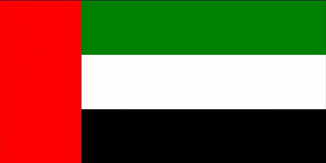 united arab emirates flag CG Текстури .c4d .max .obj .3ds .fbx .stl .blend 