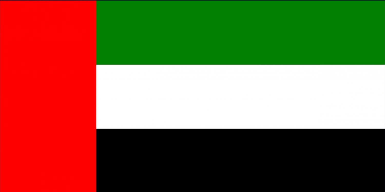 united arab emirates flag CG Textures .c4d .max .obj .3ds .fbx .stl .blend 