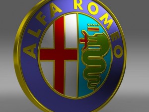 alfa romeo logo 3D Model