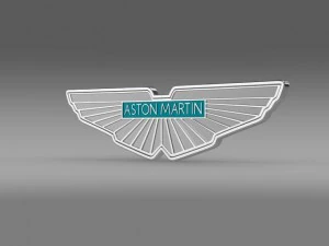 logo Astona Martina Model 3D