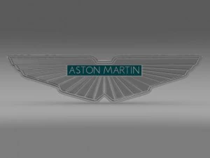 aston martin logo 3D Model
