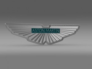 aston martin logo Modelo 3D