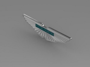 aston martin logo Modelo 3D