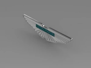 aston martin logo 3D Model