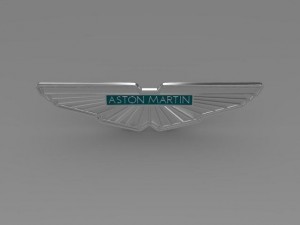 aston martin logo Modelo 3D