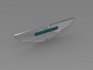 aston martin logo Modelo 3D