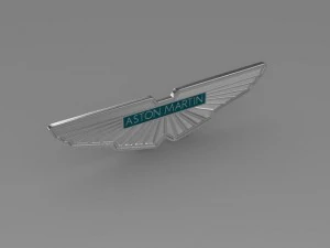 aston martin logo 3D Model