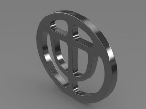 brilliance logo 3Dモデル