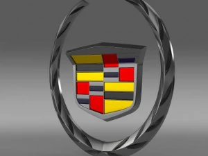 Cadillac-Logo 3D Modell