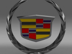 cadillac logo 3D मॉडल