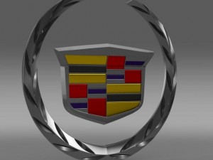 cadillac logo 3D मॉडल