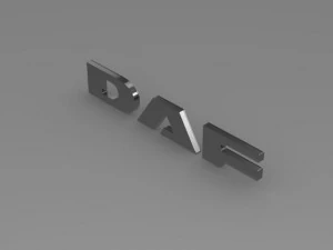 daf logo 3D Model