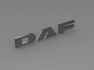 daf logo 3D Model