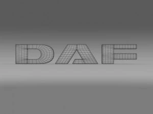 daf logo 3D Model