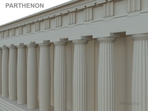 parthenon 3D Model