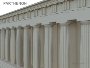 parthenon 3D Model