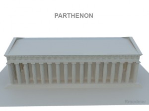parthenon 3D Model