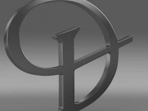 daimler logo 3D Model