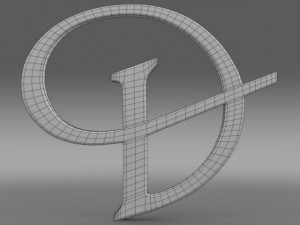 daimler logo 3D Model