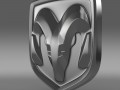 dodge logo Modèle 3D