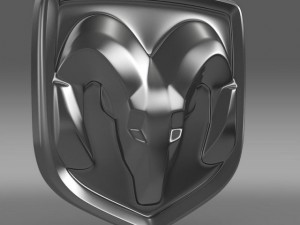 dodge logo 3D 模型