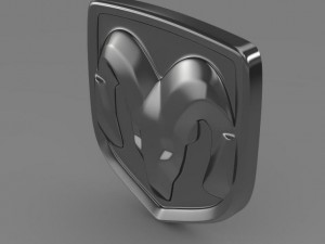 dodge logo 3D 模型