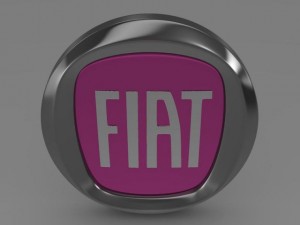 fiat logo 3D Модель