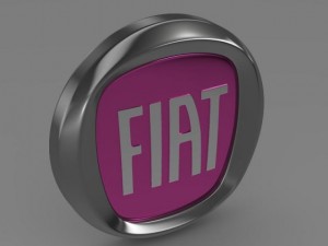 fiat logo 3D Модель