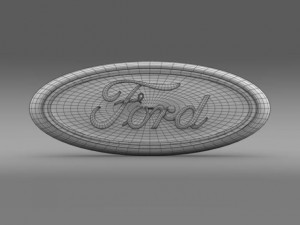 ford logo 3D Model