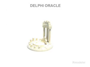 the ruins of the delphic oracle 3D Model
