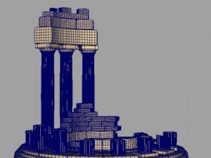 the ruins of the delphic oracle 3D 模型